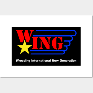 WING WRESTLING INTERNATIONAL NEW GENERATION W*ING Posters and Art